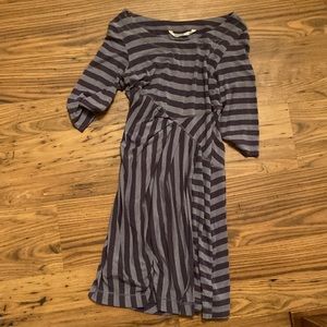 🛍️ Athleta purple stripe dress size Med, good worn condition. 4/$20 SALE